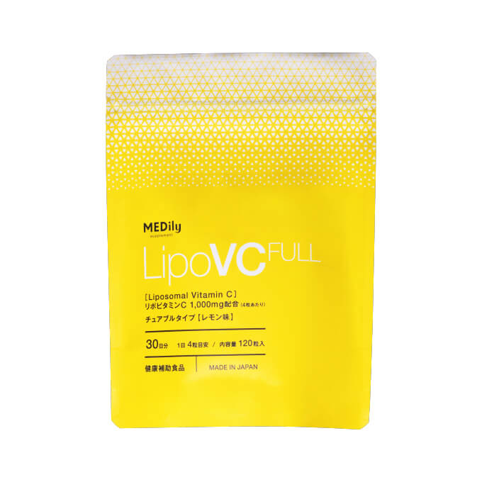 【単品】MEDily メディリーサプリ リポVCフル 120粒