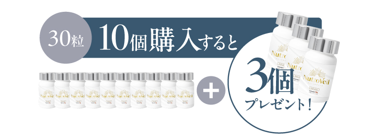 Nutro Veil（ニュートロヴェール）30粒【10個+3個】