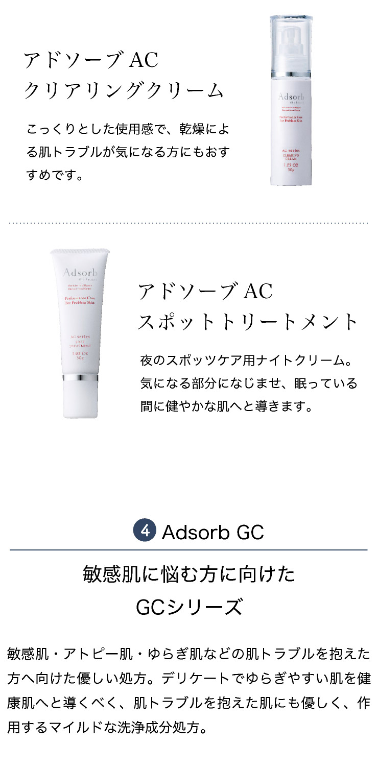 アドソーブ adsorb